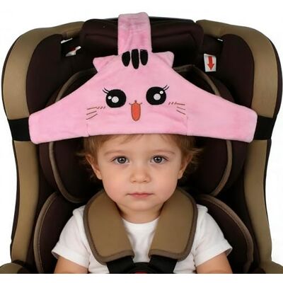 MINGZE Support de Tête de Siège de Voiture D'enfant de Bébé, Coffre-fort de Voiture et Positionneur de Sommeil Confortable, Ceinture de Fixation Réglable de Seat de Sécurité-rose - Publicité MINGZE Support de Tête de Siège de Voiture D'enfant de Bébé, Coffre-fort de Voiture et Positionneur de Sommeil Confortable, Ceinture de Fixation Réglable de Seat de Sécurité-rose - Publicité