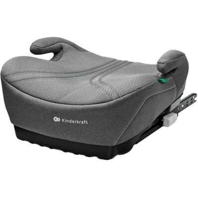 kk Kinderkraft Kinderkraft I-BOOST 2 PRO, Siège auto réhausseur pour enfants de 125 à 150 cm et âgés de 6 à 12 ans, montage ISOFIX, très léger (2,36 kg), accoudoirs ergonomiques, housse amovible, Gris - Publicité kk Kinderkraft Kinderkraft I-BOOST 2 PRO, Siège auto réhausseur pour enfants de 125 à 150 cm et âgés de 6 à 12 ans, montage ISOFIX, très léger (2,36 kg), accoudoirs ergonomiques, housse amovible, Gris - Publicité