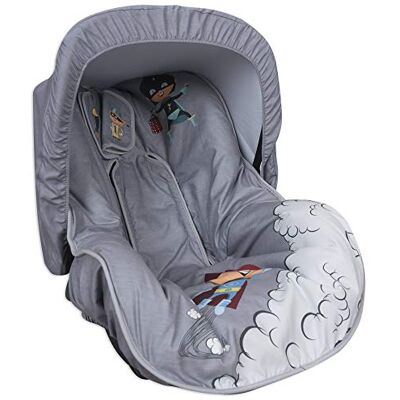 Babyline Housse universelle pour siège auto et porte-bébé groupes 0/1/2, couvre-harnais en cadeau - Publicité Babyline Housse universelle pour siège auto et porte-bébé groupes 0/1/2, couvre-harnais en cadeau - Publicité