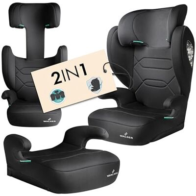 Walser Siege auto enfant Premium Numa, rehausseur enfant 2in1 confortable dossier amovible + appui-tete evolutif 3-8 ans 100-150 cm norme recente ECE R 129, rehausseur voiture noir - Publicité Walser Siege auto enfant Premium Numa, rehausseur enfant 2in1 confortable dossier amovible + appui-tete evolutif 3-8 ans 100-150 cm norme recente ECE R 129, rehausseur voiture noir - Publicité