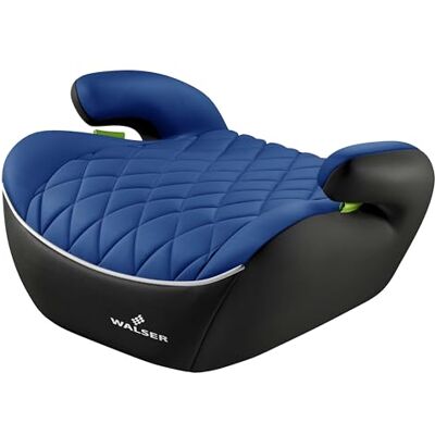 Walser Premium Rehausseur de siège enfant voiture, siège enfant voiture Andy 125-150 cm, rehausseur de place junior auto dernière norme 2024 ECE R 129 noir/bleu - Publicité Walser Premium Rehausseur de siège enfant voiture, siège enfant voiture Andy 125-150 cm, rehausseur de place junior auto dernière norme 2024 ECE R 129 noir/bleu - Publicité