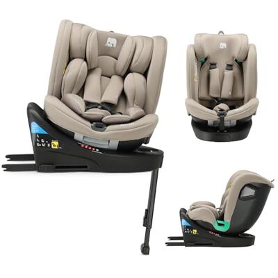 Deryan Chase Siège auto bébé, I-SIZE 40-150 cm, 360° Pivotant Isofix pour Groupe 0/+/1/2/3, Bébé de 0-12 ans, 0 à 36 kg Environ, ECE R129, 12 Positions d'Appui-tête, RWF, FWF Inclinaison (Nougat) - Publicité Deryan Chase Siège auto bébé, I-SIZE 40-150 cm, 360° Pivotant Isofix pour Groupe 0/+/1/2/3, Bébé de 0-12 ans, 0 à 36 kg Environ, ECE R129, 12 Positions d'Appui-tête, RWF, FWF Inclinaison (Nougat) - Publicité