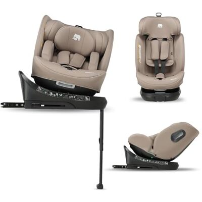 Deryan Carly Siège auto bébé, I-SIZE 40-150 cm, 360 Pivotant Isofix pour Groupe 0/1/2/3, Bébé de 0-12 ans, 0 à 36 kg Environ, ECE R129, 12 Positions d'Appui-tête, RWF, FWF Inclinaison (Nougat) - Publicité Deryan Carly Siège auto bébé, I-SIZE 40-150 cm, 360 Pivotant Isofix pour Groupe 0/1/2/3, Bébé de 0-12 ans, 0 à 36 kg Environ, ECE R129, 12 Positions d'Appui-tête, RWF, FWF Inclinaison (Nougat) - Publicité