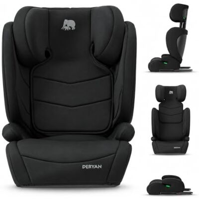 Deryan Rehausseur Voiture Enfant ISOFIX, de 100 à 150 cm (Environ 3,5 à 12 ans 0-36 Kg), Siège Auto groupe 1 2 3, ECE R129, léger, Siège auto bébé, FWF, Noir - Publicité Deryan Rehausseur Voiture Enfant ISOFIX, de 100 à 150 cm (Environ 3,5 à 12 ans 0-36 Kg), Siège Auto groupe 1 2 3, ECE R129, léger, Siège auto bébé, FWF, Noir - Publicité