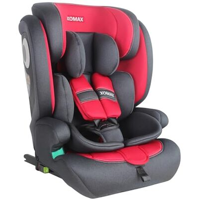 XOMAX LM238 Siège enfant avec ISOFIX I Grossissant I 9-36 kg 15 mois à 12 ans Groupe 1/2/3 I Harnais 5 points et harnais 3 points I Housse amovible et lavable I ECE R129 I Rouge - Publicité XOMAX LM238 Siège enfant avec ISOFIX I Grossissant I 9-36 kg 15 mois à 12 ans Groupe 1/2/3 I Harnais 5 points et harnais 3 points I Housse amovible et lavable I ECE R129 I Rouge - Publicité