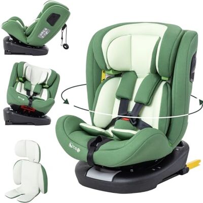 Zkiprm Siège Auto bébé 360 ° Pivotan ISOFIX/LATCH Double mode - Publicité Zkiprm Siège Auto bébé 360 ° Pivotan ISOFIX/LATCH Double mode - Publicité