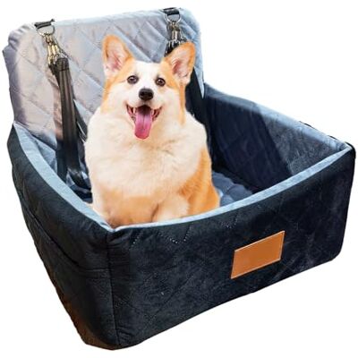 RATSTONE Siège Auto Pour Chien,Panier Chien Voiture,Siège Surélevé Protection Voiture Chien Avec Ceinture De Sécurité,Pour Transport En Voitures,Accessoires Arrière Et Dog Car Seat(45x45x35cm,Noir Et Gris) - Publicité RATSTONE Siège Auto Pour Chien,Panier Chien Voiture,Siège Surélevé Protection Voiture Chien Avec Ceinture De Sécurité,Pour Transport En Voitures,Accessoires Arrière Et Dog Car Seat(45x45x35cm,Noir Et Gris) - Publicité