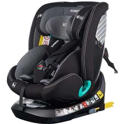 XOMAX G409 IOT Siège enfant rotatif à 360° ISOFIX Évolutif 0-36 kg 0-12 ans Groupe 0+/1/2/3 Harnais 5 points Harnais 3 points Housse lavable ECE R129 - Publicité XOMAX G409 IOT Siège enfant rotatif à 360° ISOFIX Évolutif 0-36 kg 0-12 ans Groupe 0+/1/2/3 Harnais 5 points Harnais 3 points Housse lavable ECE R129 - Publicité