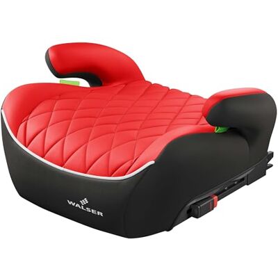 Walser Premium Rehausseur de siège pour enfants voiture ISOFIX, siège enfant voiture 125-150 cm, rehausseur de place enfant auto Andy dernière norme 2024 ECE R 129 noir/rouge - Publicité Walser Premium Rehausseur de siège pour enfants voiture ISOFIX, siège enfant voiture 125-150 cm, rehausseur de place enfant auto Andy dernière norme 2024 ECE R 129 noir/rouge - Publicité