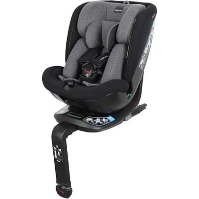Inglesina Halley Pro, Gris, Siège Auto Pivotant 360° ISOFIX, de 0 à 12 Ans (40-150 cm), Inclinable et Respirant, Homologué ECE R129/03 - Publicité Inglesina Halley Pro, Gris, Siège Auto Pivotant 360° ISOFIX, de 0 à 12 Ans (40-150 cm), Inclinable et Respirant, Homologué ECE R129/03 - Publicité