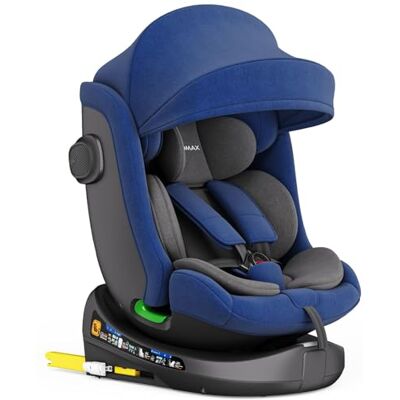 XOMAX C013 Siège Enfant Rotatif à 360 Degrés Isofix ECE R129 0-36KG Réglable Inclinable Housse Respirante Sangle 5 Points Top Tether Siège Auto Enfant Bébé 0-12 Ans Couleur - Publicité XOMAX C013 Siège Enfant Rotatif à 360 Degrés Isofix ECE R129 0-36KG Réglable Inclinable Housse Respirante Sangle 5 Points Top Tether Siège Auto Enfant Bébé 0-12 Ans Couleur - Publicité