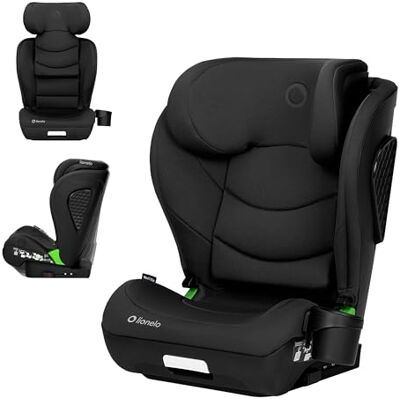 lionelo NEAL I-SIZE Siège auto enfant, groupe 2 3, de 100 à 150 cm De 3 à 12 ans environ Fixation ISOFIX ou sans harnais Appuie-tête réglable Protection latérale Accoudoirs Standard R129 (Black) - Publicité lionelo NEAL I-SIZE Siège auto enfant, groupe 2 3, de 100 à 150 cm De 3 à 12 ans environ Fixation ISOFIX ou sans harnais Appuie-tête réglable Protection latérale Accoudoirs Standard R129 (Black) - Publicité