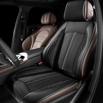 EnweMahi Housse De Siège De Voiture Respirante Et Rafraîchissante Avec 24 Ventilateurs, Coussin De Siège Ventilé à 3 Vitesses, Contrôle Indépendant Du Dossier/Siège, Housse De Siège De Voiture Fraîche - Publicité EnweMahi Housse De Siège De Voiture Respirante Et Rafraîchissante Avec 24 Ventilateurs, Coussin De Siège Ventilé à 3 Vitesses, Contrôle Indépendant Du Dossier/Siège, Housse De Siège De Voiture Fraîche - Publicité