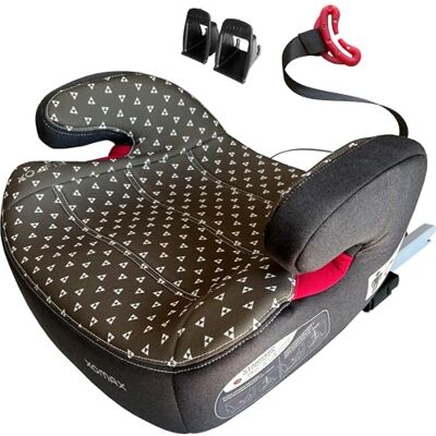 XOMAX XL-313 Siège enfant avec ISOFIX et guidage de ceinture I Croissance avec 15-36 kg, environ 6-12 ans, taille du corps de 125-150 cm, groupe 2/3 I Housse amovible et lavable I ECE R129 (motif gris - Publicité XOMAX XL-313 Siège enfant avec ISOFIX et guidage de ceinture I Croissance avec 15-36 kg, environ 6-12 ans, taille du corps de 125-150 cm, groupe 2/3 I Housse amovible et lavable I ECE R129 (motif gris - Publicité