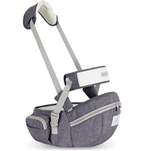 SONARIN Multifonctionnel Porte-bébé Siège de Hanche,Ergonomique Porte bébé Ventral Tabouret de Taille avec Ceinture de Sécurité & Bandoulière pour Nouveau-né Tout-Petit 0-24 Mois(Gris) - Publicité SONARIN Multifonctionnel Porte-bébé Siège de Hanche,Ergonomique Porte bébé Ventral Tabouret de Taille avec Ceinture de Sécurité & Bandoulière pour Nouveau-né Tout-Petit 0-24 Mois(Gris) - Publicité