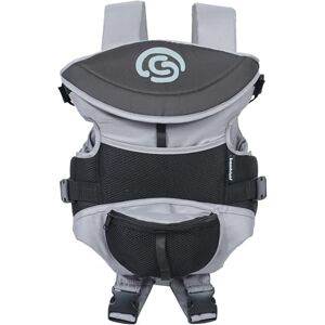 Bambisol Porte Bébé Ventral   Bavoir Intégré, Visière   Noir Taupe - Publicité