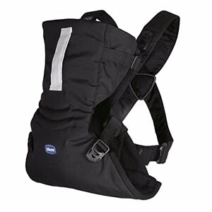 Chicco EasyFit Porte-bébé ergonomique de 0 mois à 9 kg, sac à dos facile à utiliser pour transporter le bébé en regardant vers les parents, avec maintien pour la tête et le cou, noir - Publicité