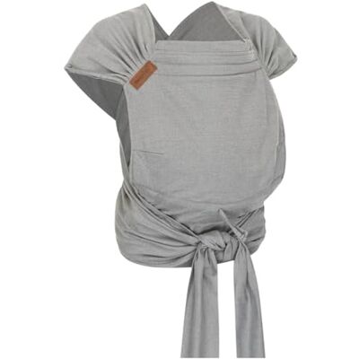 Hoppediz Hop-Tye Advanced Porte-bébé dès la naissance, Kos Porte-bébé Half-Buckle ergonomique à bretelles en tissu d'écharpe, évolutif de 2,5 à 20 kg - Publicité Hoppediz Hop-Tye Advanced Porte-bébé dès la naissance, Kos Porte-bébé Half-Buckle ergonomique à bretelles en tissu d'écharpe, évolutif de 2,5 à 20 kg - Publicité