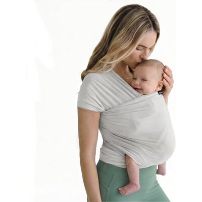 Boba Freedom Together Écharpe de Portage Bébé, Porte-bébé Léger et Respirant en Maille pour Nouveau-né et Bébé (3,2–15,9 kg), Écharpe Extensible d'Été, Gris - Publicité Boba Freedom Together Écharpe de Portage Bébé, Porte-bébé Léger et Respirant en Maille pour Nouveau-né et Bébé (3,2–15,9 kg), Écharpe Extensible d'Été, Gris - Publicité