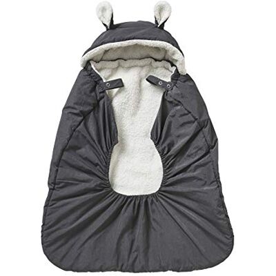 Vertbaudet Housse Porte Bébé Doudoune Imperméable à Capuche gris TU - Publicité Vertbaudet Housse Porte Bébé Doudoune Imperméable à Capuche gris TU - Publicité