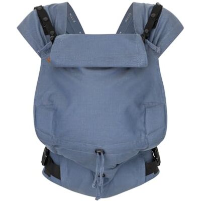 Hoppediz Porte-bébé Primeo dès la naissance (2.5-15 kg), Porte-bébé ventral et dorsal, Taille Réglable, 100% coton bio, Design Kreta - Publicité Hoppediz Porte-bébé Primeo dès la naissance (2.5-15 kg), Porte-bébé ventral et dorsal, Taille Réglable, 100% coton bio, Design Kreta - Publicité