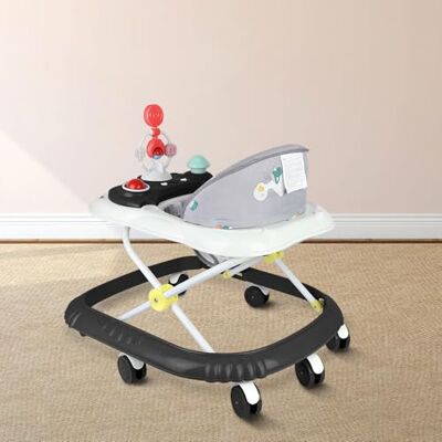 LANTUS Coussin de Siège Lavable pour Enfants de 6 à 18 Mois -Marchette Evolutif Bébé avec Boîte à Musique et Lumières,Trotteur Bébé Pliable 4 en 1 avec Hauteur Réglable, 67 * 72 * 92cm- Noir (B) - Publicité LANTUS Coussin de Siège Lavable pour Enfants de 6 à 18 Mois -Marchette Evolutif Bébé avec Boîte à Musique et Lumières,Trotteur Bébé Pliable 4 en 1 avec Hauteur Réglable, 67 * 72 * 92cm- Noir (B) - Publicité