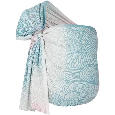 Hoppediz Ring-Sling Jaipur creme - Publicité Hoppediz Ring-Sling Jaipur creme - Publicité