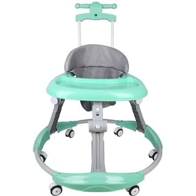 LANTUS Trotteur Bébé Pliable, Marchette Evolutif Bébé avec Boîte à Musique et Lumières,Rangement Facile, 6 Mois et Plus-70 * 70 * 91cm- Vert - Publicité LANTUS Trotteur Bébé Pliable, Marchette Evolutif Bébé avec Boîte à Musique et Lumières,Rangement Facile, 6 Mois et Plus-70 * 70 * 91cm- Vert - Publicité