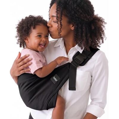 Boba Buddy Porte-Bambin Coton, Portage Épaule & Hanche, Noir Design Épaule Rapide avec Boucle de Sécurité, Sangle Réglable et Assise Spacieuse, sac de voyage assorti pour les sorties. Publicité Boba Buddy Porte-Bambin Coton, Portage Épaule & Hanche, Noir Design Épaule Rapide avec Boucle de Sécurité, Sangle Réglable et Assise Spacieuse, sac de voyage assorti pour les sorties. Publicité