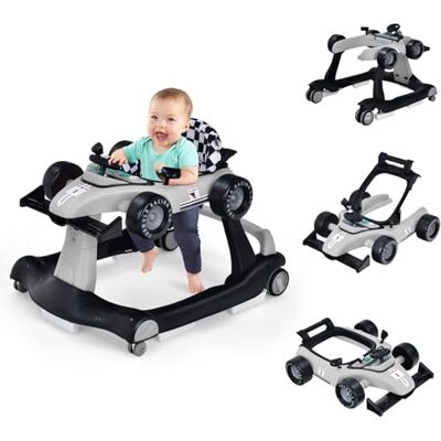 COSTWAY Trotteur Bébé Garçon Pliable 4 en 1 avec 3 Hauteur Réglable, Trotteur Marche Bébé Garçon Évolutif avec Musique & Lumière, Roues Silencieuses, 5 Patins Antidérapants pour 6-18 Mois(Gris) - Publicité COSTWAY Trotteur Bébé Garçon Pliable 4 en 1 avec 3 Hauteur Réglable, Trotteur Marche Bébé Garçon Évolutif avec Musique & Lumière, Roues Silencieuses, 5 Patins Antidérapants pour 6-18 Mois(Gris) - Publicité