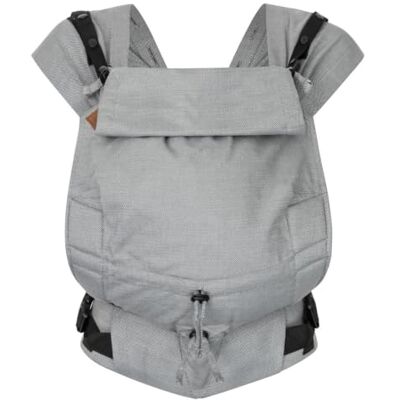 Hoppediz Porte-bébé Primeo dès la naissance (2.5-15 kg), Porte-bébé ventral et dorsal, Taille Réglable, 100% coton bio, Design Kos - Publicité Hoppediz Porte-bébé Primeo dès la naissance (2.5-15 kg), Porte-bébé ventral et dorsal, Taille Réglable, 100% coton bio, Design Kos - Publicité