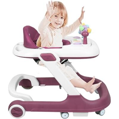 LANTUS Trotteur Évolutif, Trotteur avec Activités, Réglables, Arc d'Activités Ajustable avec Jouets Inclus, pour Bébé de 6 à 12 Mois, 60 * 55 * 70cm- Rose Rouge - Publicité LANTUS Trotteur Évolutif, Trotteur avec Activités, Réglables, Arc d'Activités Ajustable avec Jouets Inclus, pour Bébé de 6 à 12 Mois, 60 * 55 * 70cm- Rose Rouge - Publicité