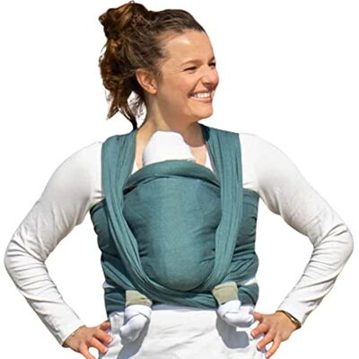 Targetuch Écharpe Porte-Bébé Forêt - Baby Carrier Wrap - Publicité Targetuch Écharpe Porte-Bébé Forêt - Baby Carrier Wrap - Publicité