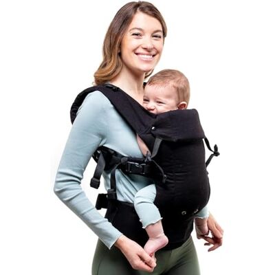 Beco Gemini Porte-Bébé Naissance à Bambin, 3-16 kg, Noir Métro 4 Positions Ergonomiques : ventre face à soi ou au monde, hanche et dos, Assise Réglable, Physiologique dès la naissance. Publicité Beco Gemini Porte-Bébé Naissance à Bambin, 3-16 kg, Noir Métro 4 Positions Ergonomiques : ventre face à soi ou au monde, hanche et dos, Assise Réglable, Physiologique dès la naissance. Publicité