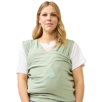 KOALA BABYCARE echarpe de portage bebe -Cuddle Band 2.0 La plus Facile à porter écharpe de portage bébé élastique Approuvée jusqu'à 15kg Ajustable et Unisexe - Publicité KOALA BABYCARE echarpe de portage bebe -Cuddle Band 2.0 La plus Facile à porter écharpe de portage bébé élastique Approuvée jusqu'à 15kg Ajustable et Unisexe - Publicité