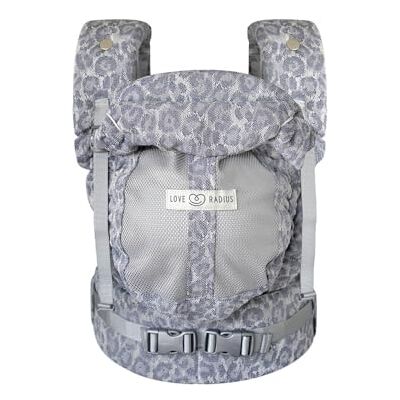 Love Radius Porte-bébé PhysioCarrier 2 Blue Leopard - Publicité Love Radius Porte-bébé PhysioCarrier 2 Blue Leopard - Publicité