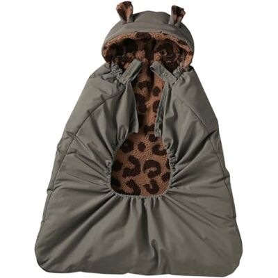 Vertbaudet Housse Porte Bébé Doudoune Imperméable à Capuche kaki TU - Publicité Vertbaudet Housse Porte Bébé Doudoune Imperméable à Capuche kaki TU - Publicité