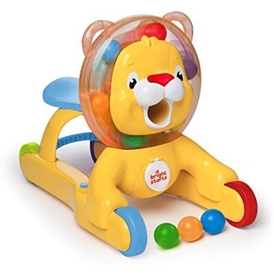 Bright Starts , Trotteur Lion Step & Ride - Publicité Bright Starts , Trotteur Lion Step & Ride - Publicité