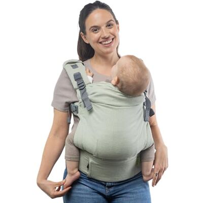 Boba - Boba X - Linen Willow - Ergonomique - Porte-bébé - Publicité Boba - Boba X - Linen Willow - Ergonomique - Porte-bébé - Publicité