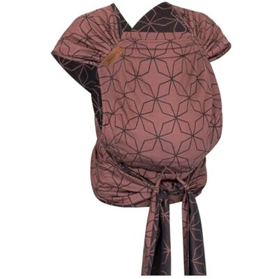Hoppediz Hop-Tye Advanced Porte-bébé dès la naissance, Malmö rose Porte-bébé Half-Buckle ergonomique à bretelles en tissu d'écharpe, évolutif de 2,5 à 20 kg - Publicité Hoppediz Hop-Tye Advanced Porte-bébé dès la naissance, Malmö rose Porte-bébé Half-Buckle ergonomique à bretelles en tissu d'écharpe, évolutif de 2,5 à 20 kg - Publicité
