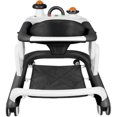 LANTUS Trotteur Bébé 5 en 1, 5 Niveaux Coussin de Siège Lavable pour Enfants de 6 à 18 Mois Jusqu'à 12 KGRenversement -70 * 56 * 42cm- Noir - Publicité LANTUS Trotteur Bébé 5 en 1, 5 Niveaux Coussin de Siège Lavable pour Enfants de 6 à 18 Mois Jusqu'à 12 KGRenversement -70 * 56 * 42cm- Noir - Publicité
