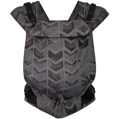 Hoppediz Porte-bébé Primeo dès la naissance (2.5-15 kg), Porte-bébé ventral et dorsal, Taille Réglable, 100% coton bio, Design Amsterdam noir - Publicité Hoppediz Porte-bébé Primeo dès la naissance (2.5-15 kg), Porte-bébé ventral et dorsal, Taille Réglable, 100% coton bio, Design Amsterdam noir - Publicité