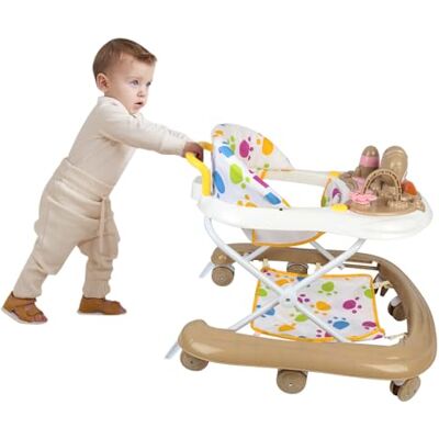 LANTUS Trotteur Bebe Marcheur D'apprentissage Assis-Debout, Apprentissage de la Marche, Cadeau Bébé Dès 9 Mois Garçon Fille Evolutif 3 en 1,62 * 68 * 36-81cm Kaki - Publicité LANTUS Trotteur Bebe Marcheur D'apprentissage Assis-Debout, Apprentissage de la Marche, Cadeau Bébé Dès 9 Mois Garçon Fille Evolutif 3 en 1,62 * 68 * 36-81cm Kaki - Publicité