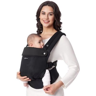 momcozy Porte-bébé Légère et respirante, porte-bébé en maille, porte-bébé ergonomique pour 3-24 mois, avec design X-dos et support lombaire amélioré, pour un confort tout au long de l’année, Air - Publicité momcozy Porte-bébé Légère et respirante, porte-bébé en maille, porte-bébé ergonomique pour 3-24 mois, avec design X-dos et support lombaire amélioré, pour un confort tout au long de l’année, Air - Publicité