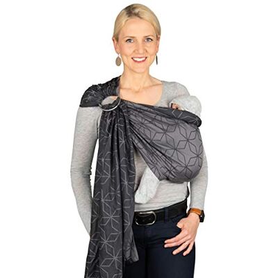 Hoppediz Ring-Sling Malmö stone - Publicité Hoppediz Ring-Sling Malmö stone - Publicité