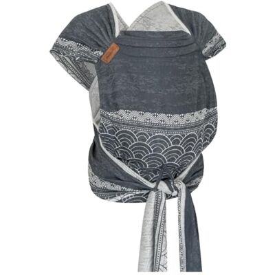 Hoppediz Hop-Tye Advanced, Porte-bébé 4 en 1 dès la naissance, Halfbuckle, 2,5-20 kg, Design Sapporo - Publicité Hoppediz Hop-Tye Advanced, Porte-bébé 4 en 1 dès la naissance, Halfbuckle, 2,5-20 kg, Design Sapporo - Publicité