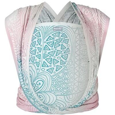 Hoppediz Jaipur Baby Carrier Towel - Baby Carrier Towel - Publicité Hoppediz Jaipur Baby Carrier Towel - Baby Carrier Towel - Publicité