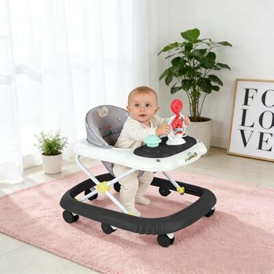 LANTUS Coussin de Siège Lavable pour Enfants de 6 à 18 Mois -Marchette Evolutif Bébé avec Boîte à Musique et Lumières,Trotteur Bébé Pliable 4 en 1 avec Hauteur Réglable, 67 * 72 * 92cm- Noir (B) - Publicité LANTUS Coussin de Siège Lavable pour Enfants de 6 à 18 Mois -Marchette Evolutif Bébé avec Boîte à Musique et Lumières,Trotteur Bébé Pliable 4 en 1 avec Hauteur Réglable, 67 * 72 * 92cm- Noir (B) - Publicité