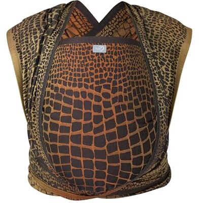 Hoppediz Écharpe de Portage Bébé, nouveau-nés dès la naissance (3-30 kg), 100% coton, Darwin black 4,60 m - Publicité Hoppediz Écharpe de Portage Bébé, nouveau-nés dès la naissance (3-30 kg), 100% coton, Darwin black 4,60 m - Publicité