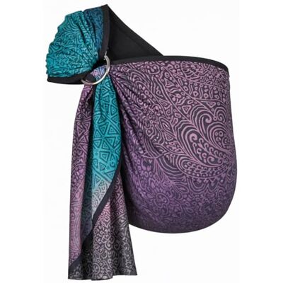 Hoppediz Ring-Sling Jaipur black - Publicité Hoppediz Ring-Sling Jaipur black - Publicité